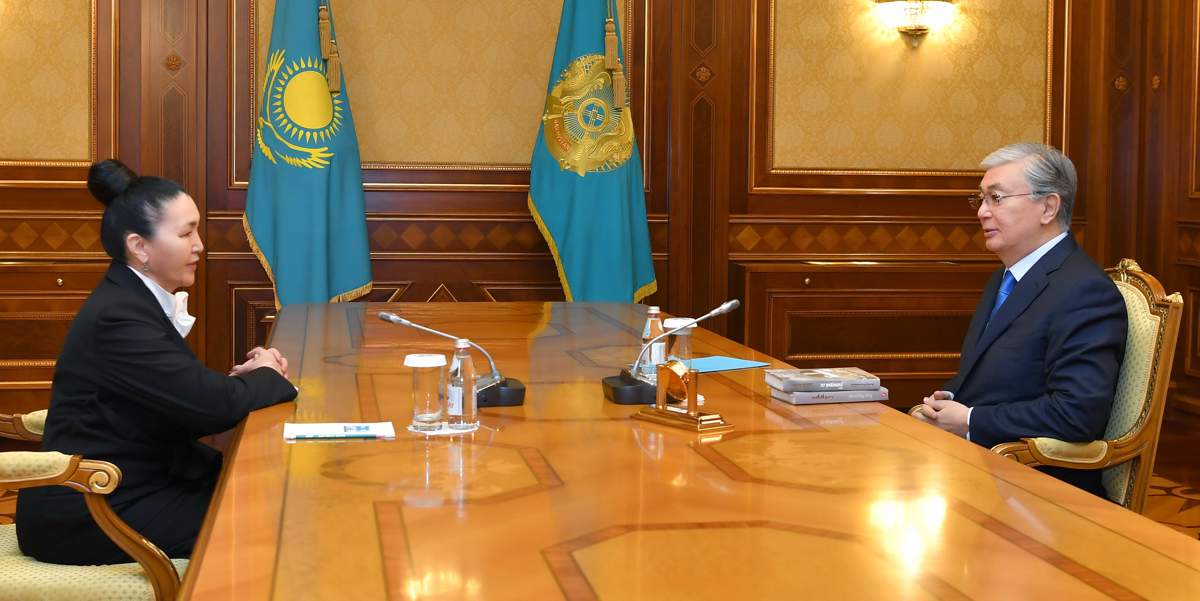 Тоқаев қаламгерді қабылдады
