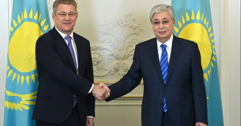 Тоқаев Башқұртстан Президентімен кездесу өткізді