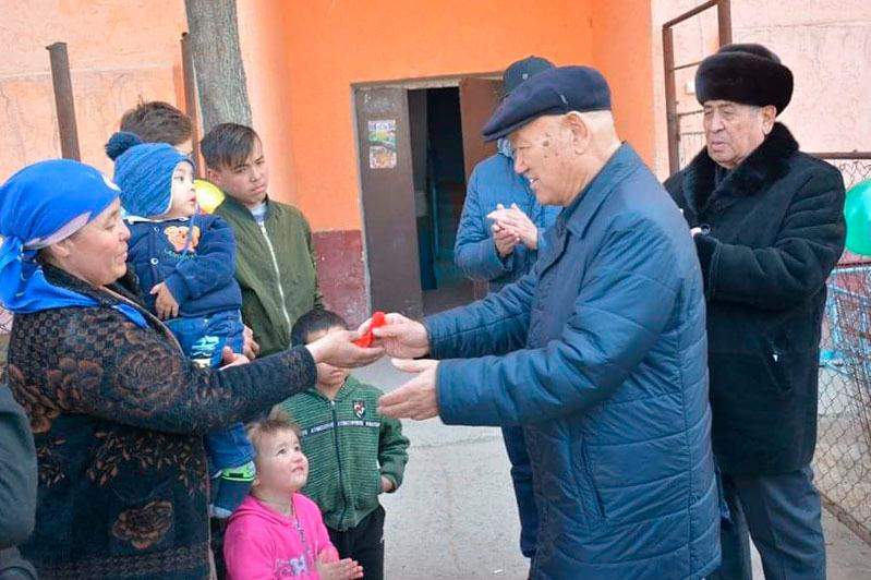 Көпбалалы аналар үйлі болып жатыр