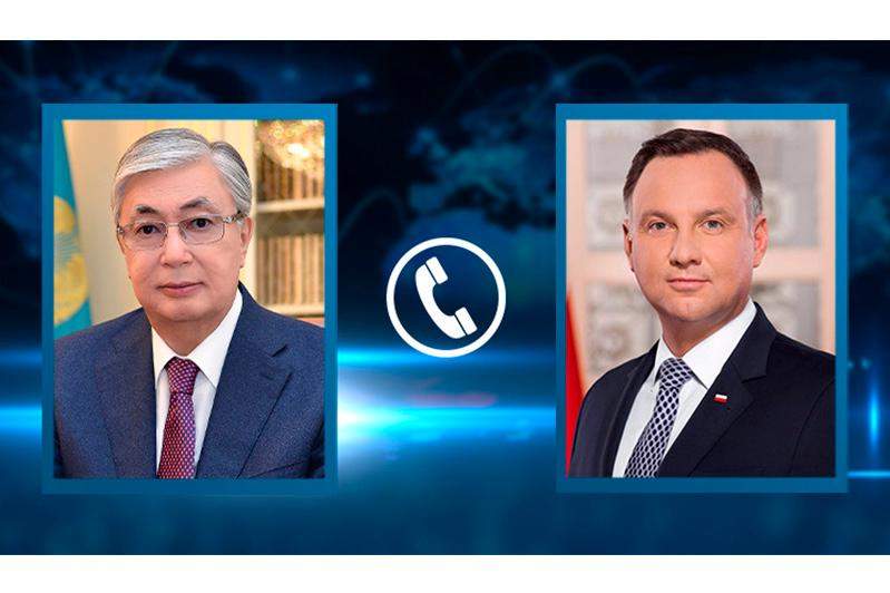 Қасым-Жомарт Тоқаев Польша Президентімен  телефон арқылы сөйлесті 