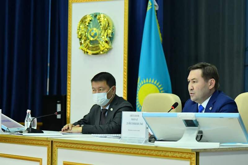 Қаратау ауданының 9 айлық есебі қабылданды