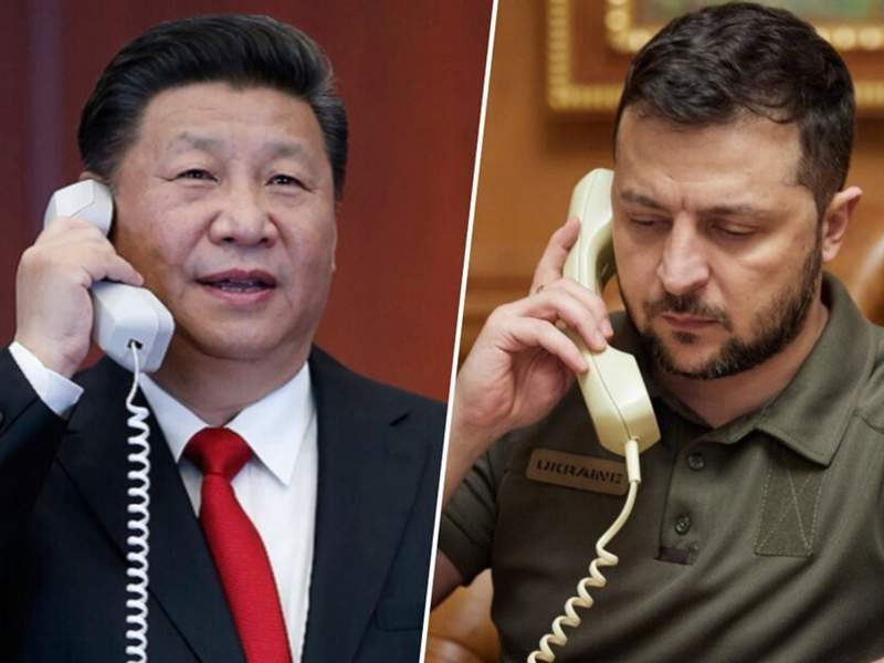 Зеленский Си Цзиньпинмен сөйлесті