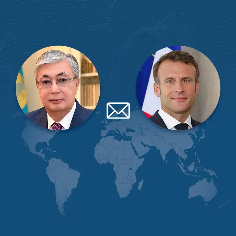 Мемлекет басшысы Франция Президентіне құттықтау жеделхатын жолдады