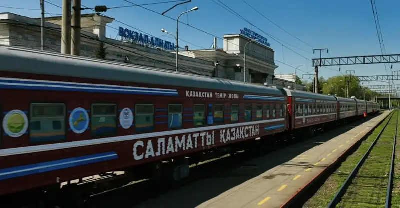 «Саламатты Қазақстан» пойызы жолға шықты