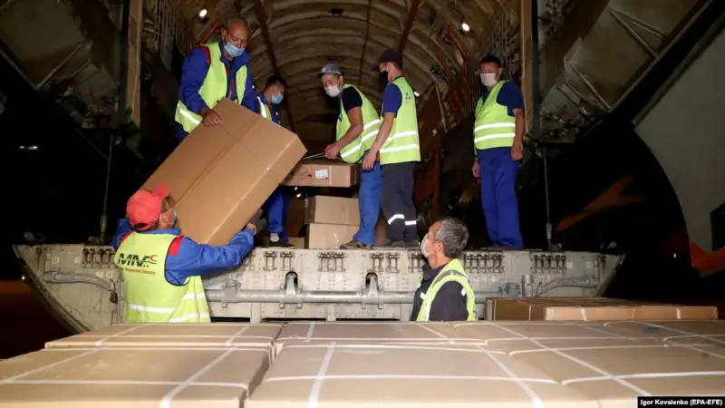 Ресей Қырғызстанға 150 млн рубль тұратын гуманитарлық көмек жіберді