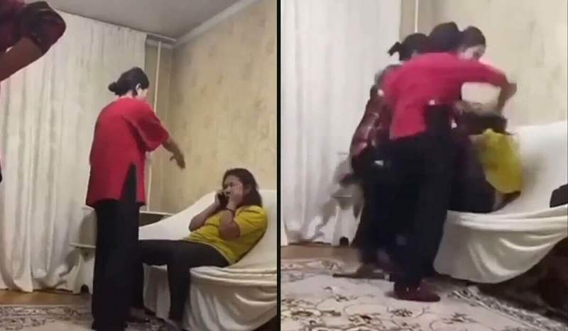 Талдықорғанда оқушы қызды бірнеше жасөспірімнің соққыға жыққан видеосы тарады