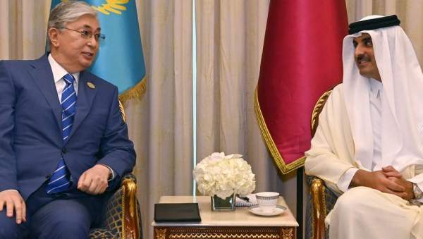 Тоқаев Катар Әмірі шейх Тамим бен Хамад Әл Тәниді Қазақстанға шақырды
