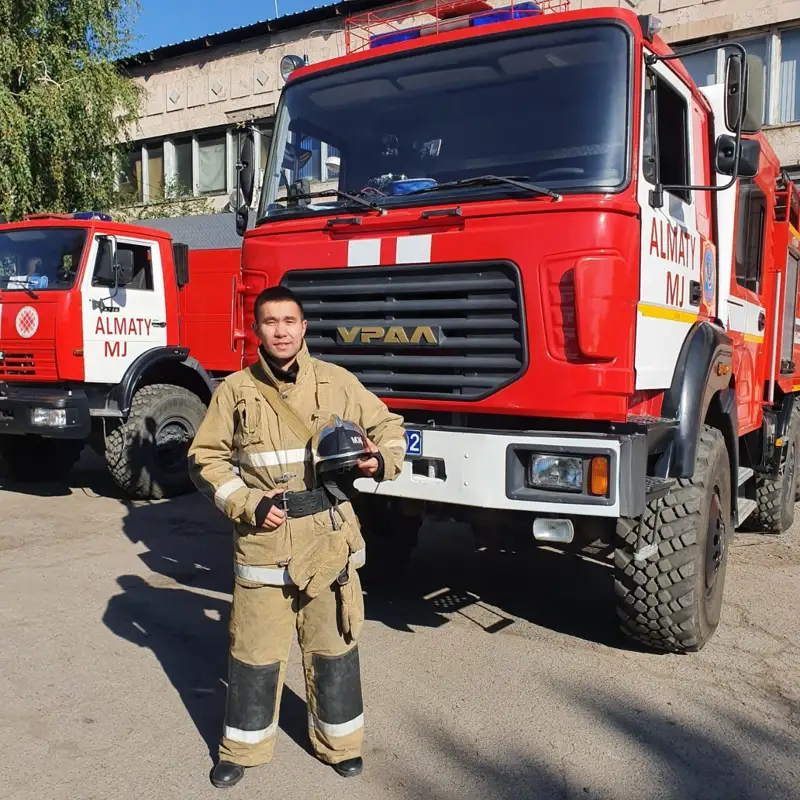 Ерсұңқар Тұрғанбаев: Өрт сөндірушілер – көрінбейтін майданның жауынгерлері 