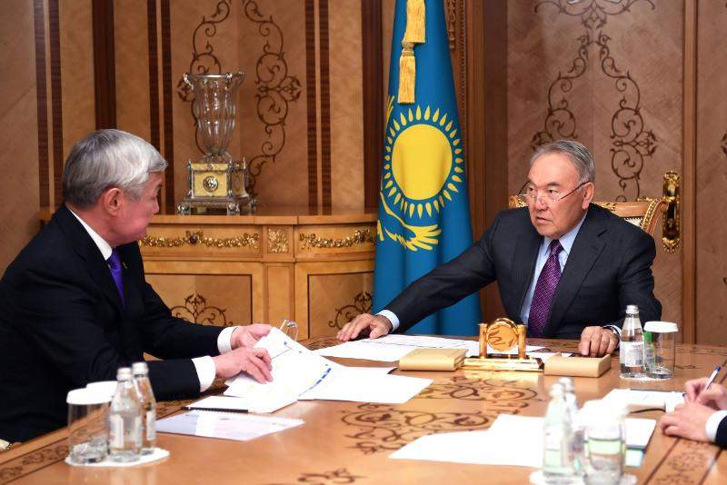 Елбасы Бердібек Сапарбаевты қабылдады