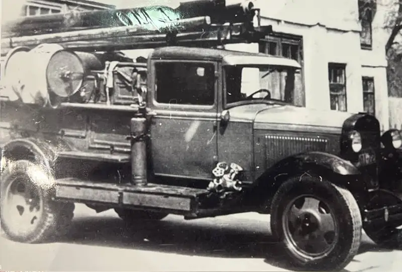 ТЖМ 30-шы жылдардағы өрт сөндіру көлігінің суретін жариялады