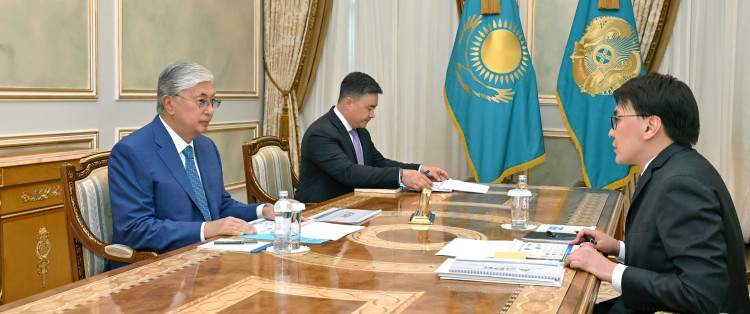 Тоқаев Бәсекелестікті қорғау және дамыту агенттігінің төрағасы Марат Омаровты қабылдады