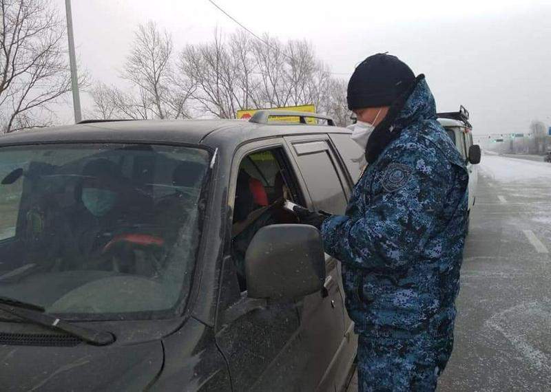 Санитарлық постарында 8 мың көлік тексерілді