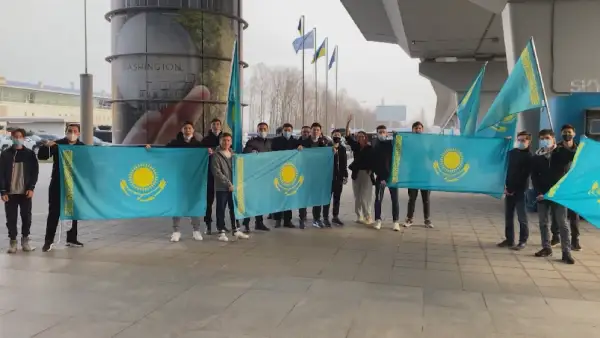 Футболдан Қазақстан құрамасы Киевке ұшып келді