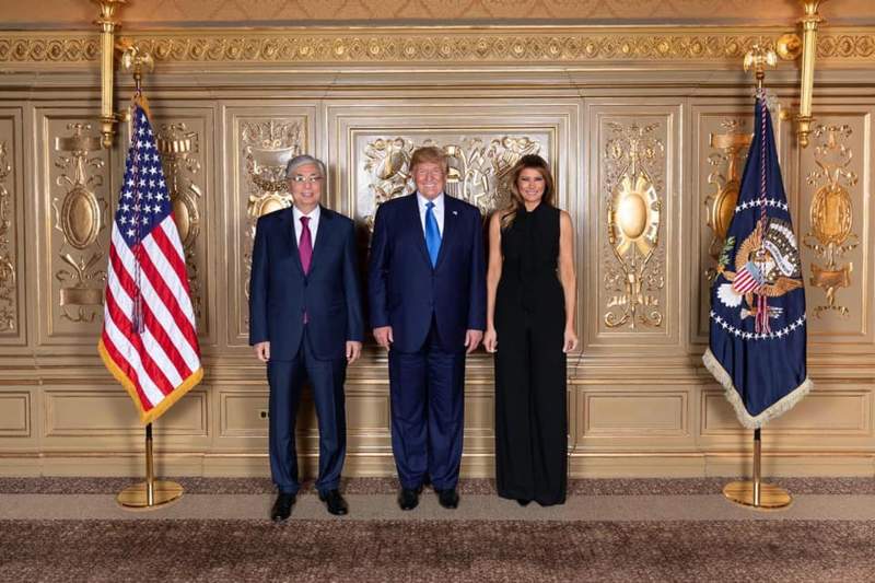 Дональд Трамп Қазақстан Президентін құттықтады 