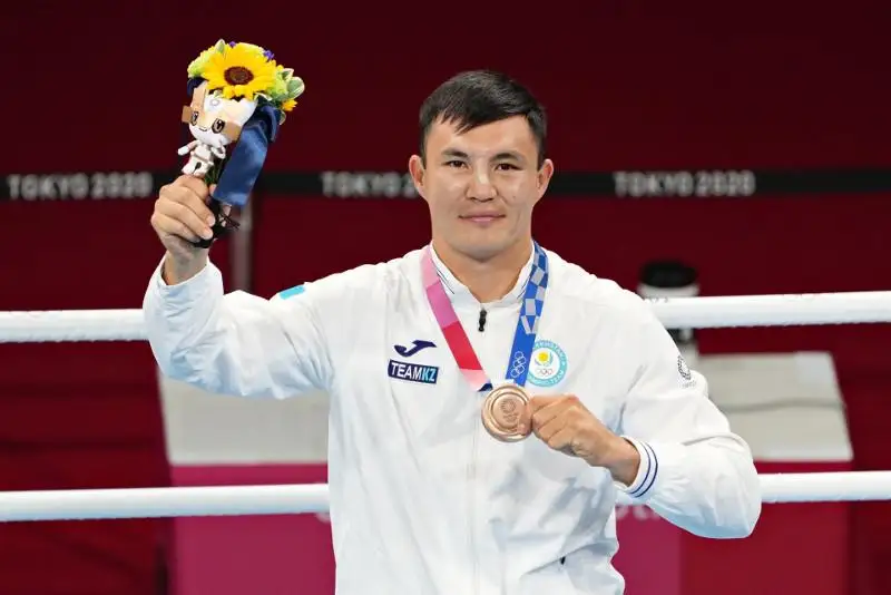 Қамшыбек Қоңқабаевқа Олимпиада ойындарының қола жүлдесі табысталды