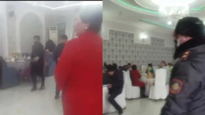 Шымкентте 300 адамға жасырын той жасағандар анықталды