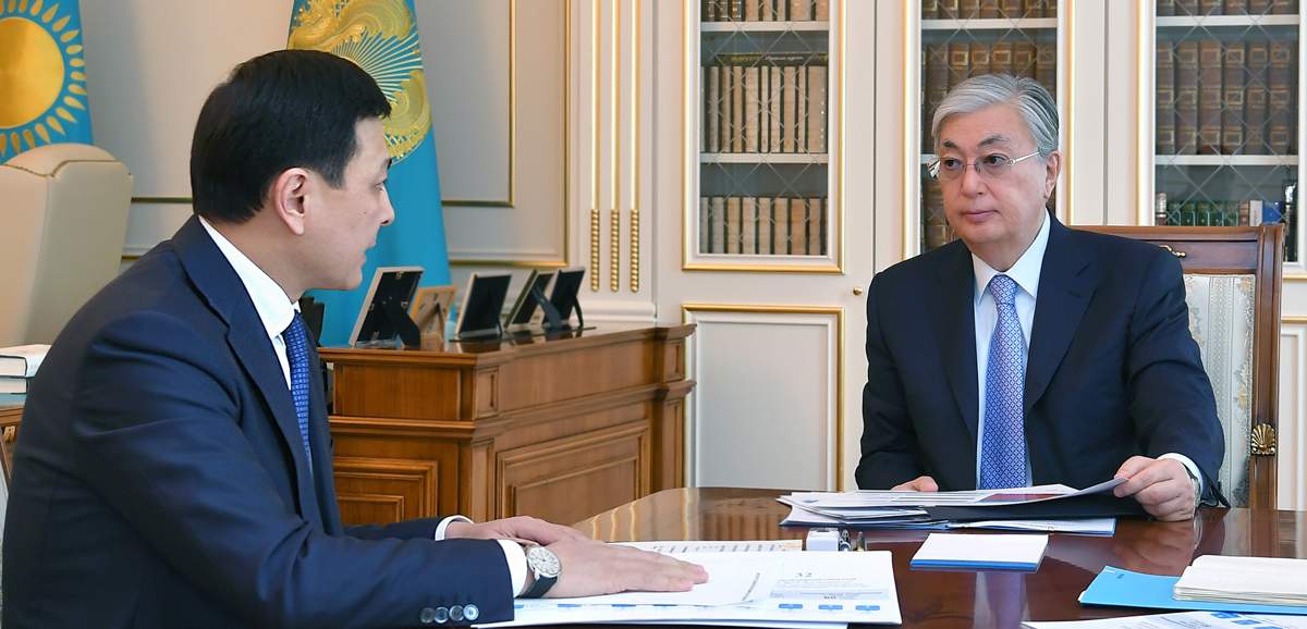 Тоқаев Көлгіновті қабылдады