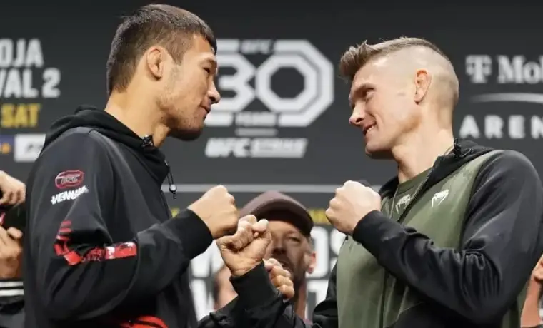 Шавкат Рахмонов пен Стивен Томпсон жекпе-жек алдында көз түйістірді