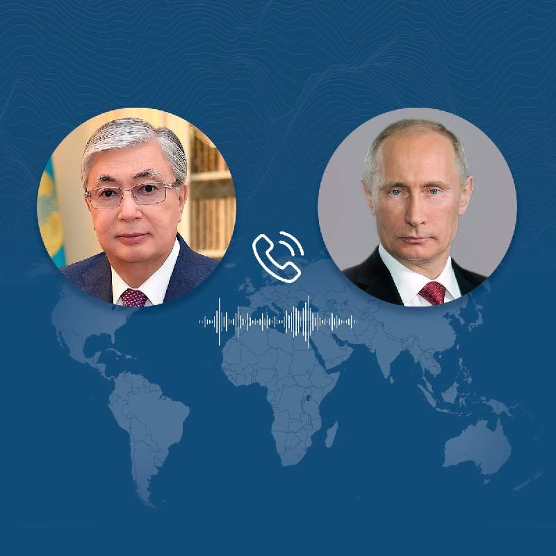 Тоқаев Путинмен телефон арқылы сөйлесті