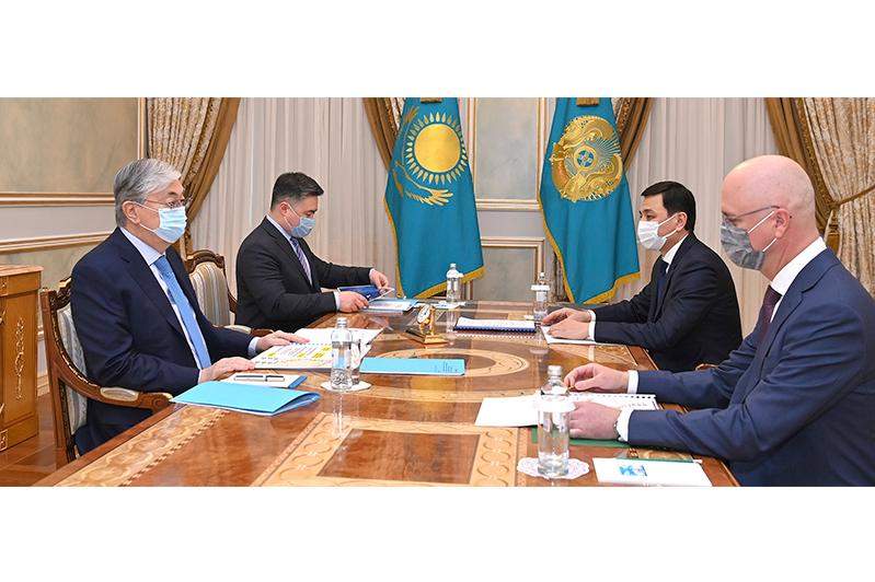 Мемлекет басшысы Роман Скляр мен Алтай Көлгіновті қабылдады