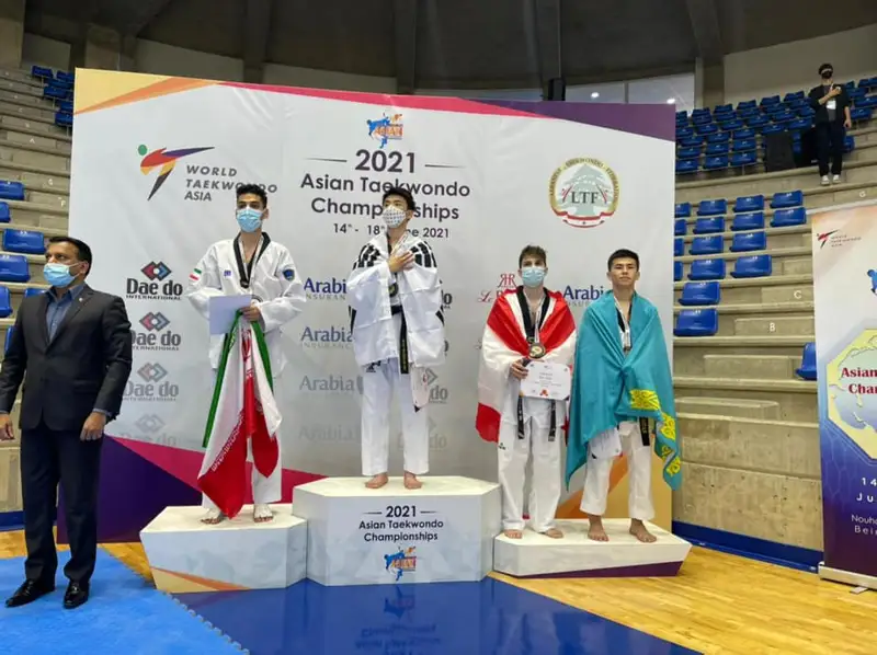 Шымкенттік таэквондошылар Азия чемпионатының жүлдегерлері атанды