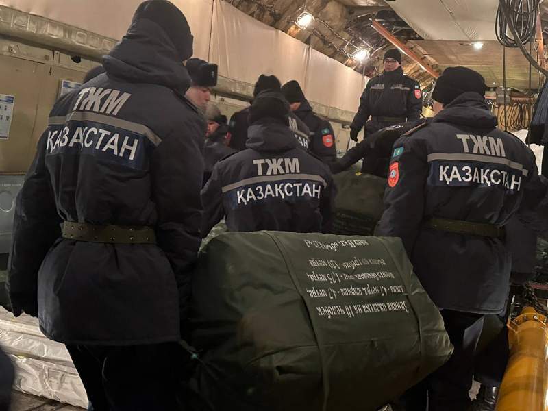 Қазақстан жіберген 55 тонна гуманитарлық көмек Газиантепке жетті