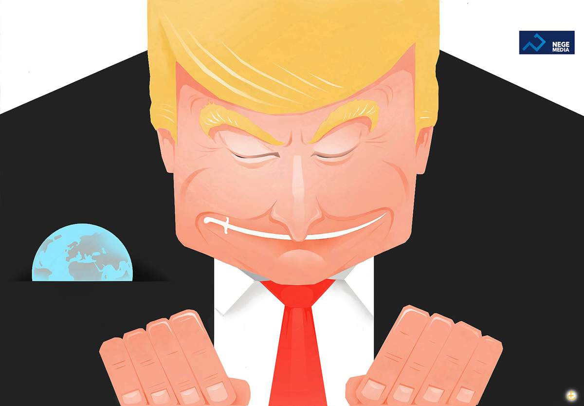​Трамп тістеніп отыр