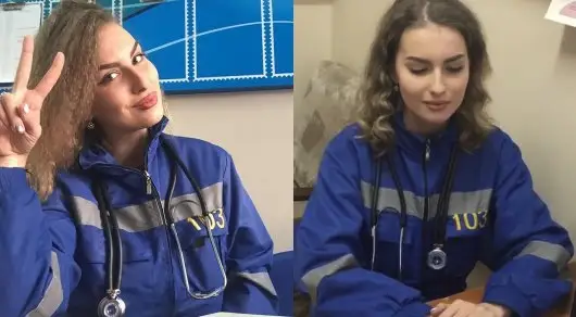 Әдемі дәрігер қыздың тамаша әні