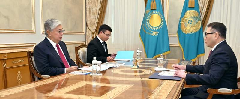 Мемлекет басшысы Сауда және интеграция министрі Арман Шаққалиевті қабылдады