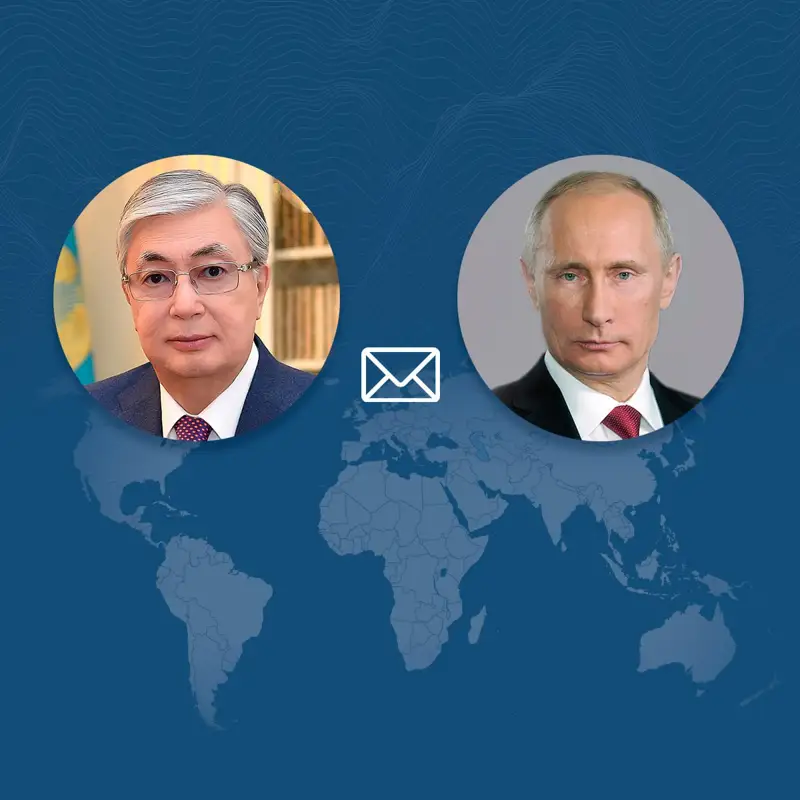 Тоқаев Путинге көңіл айту жеделхатын жолдады