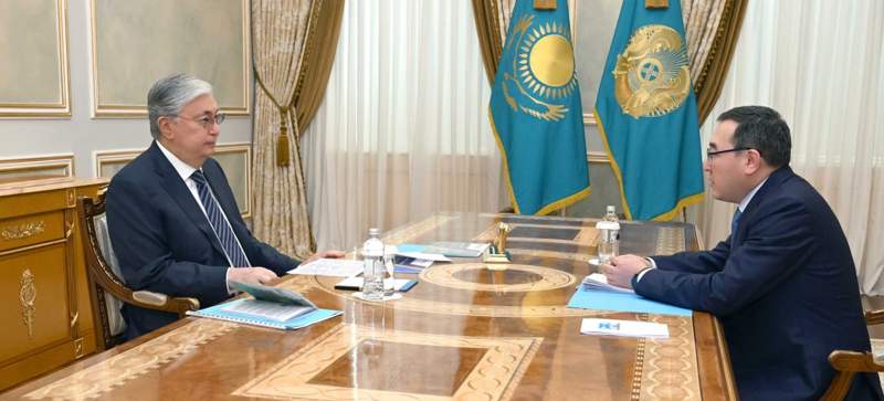 Президент Алматы облысының әкімі Марат Сұлтанғазиевті қабылдады