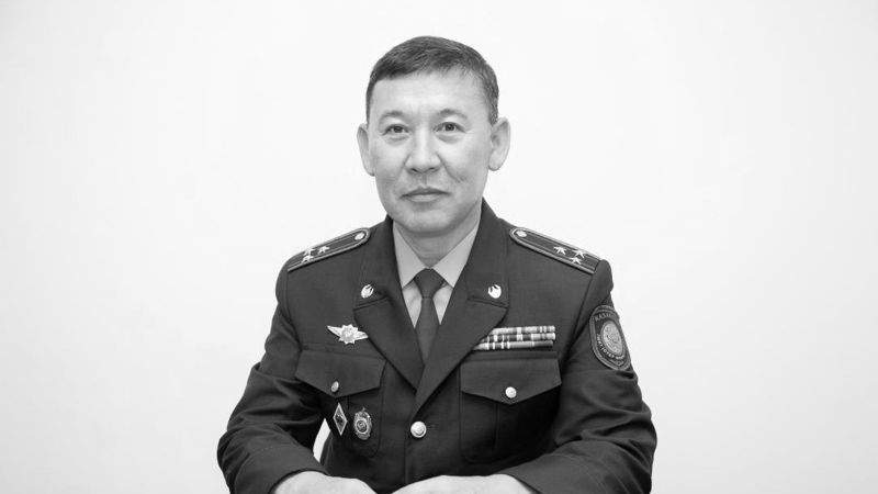 ҚР ІІМ Әкімшілік полиция комитеті төрағасының орынбасары қайтыс болды