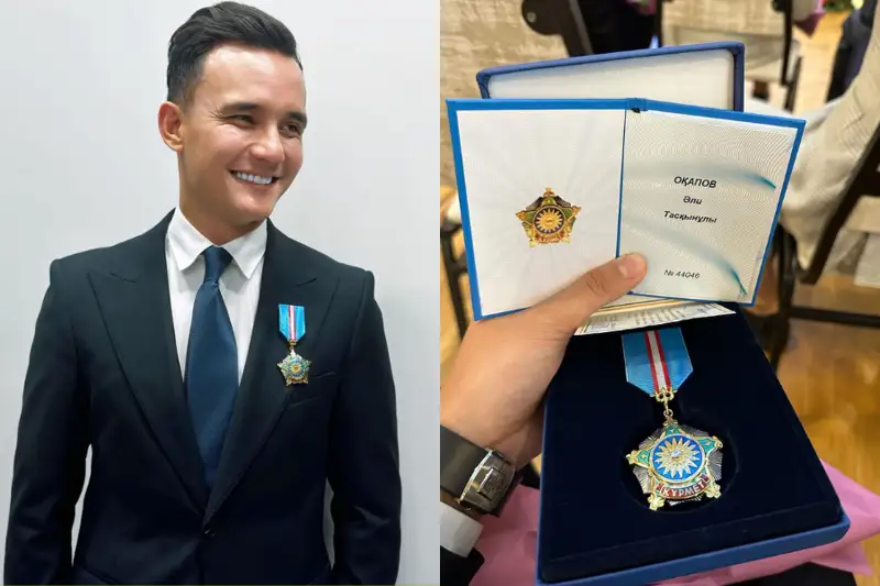 Әнші Әли Оқапов «Құрмет» орденіне қатысты мәлімдеме жасады (видео)