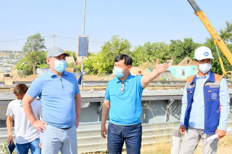 Шымкент әкімі Қонаев даңғылы жалғасының құрылыс барысын аралады