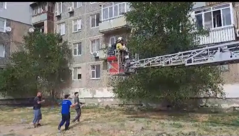 Атырау облысында өрт сөндірушілер 6 адамды құтқарды
