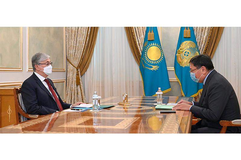 Президент Ұлттық банк төрағасы Ерболат Досаевты қабылдады