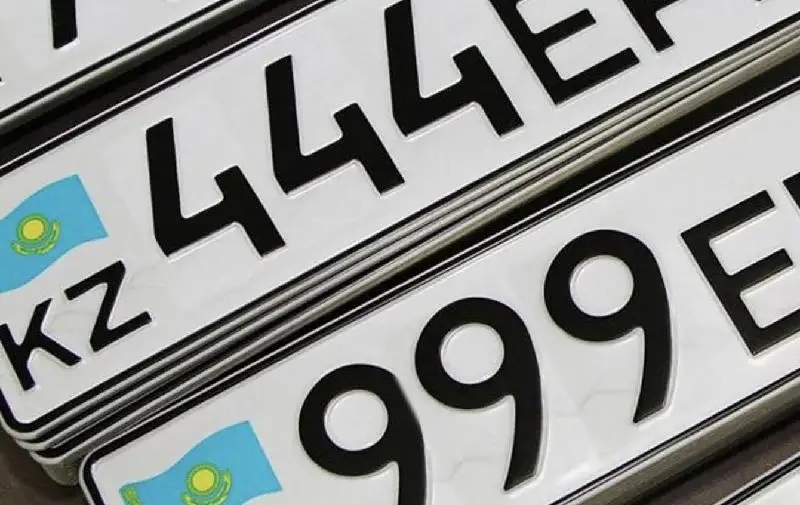 Көлік нөмірінің цифры мен әріптерін таңдау қызметі енгізіледі