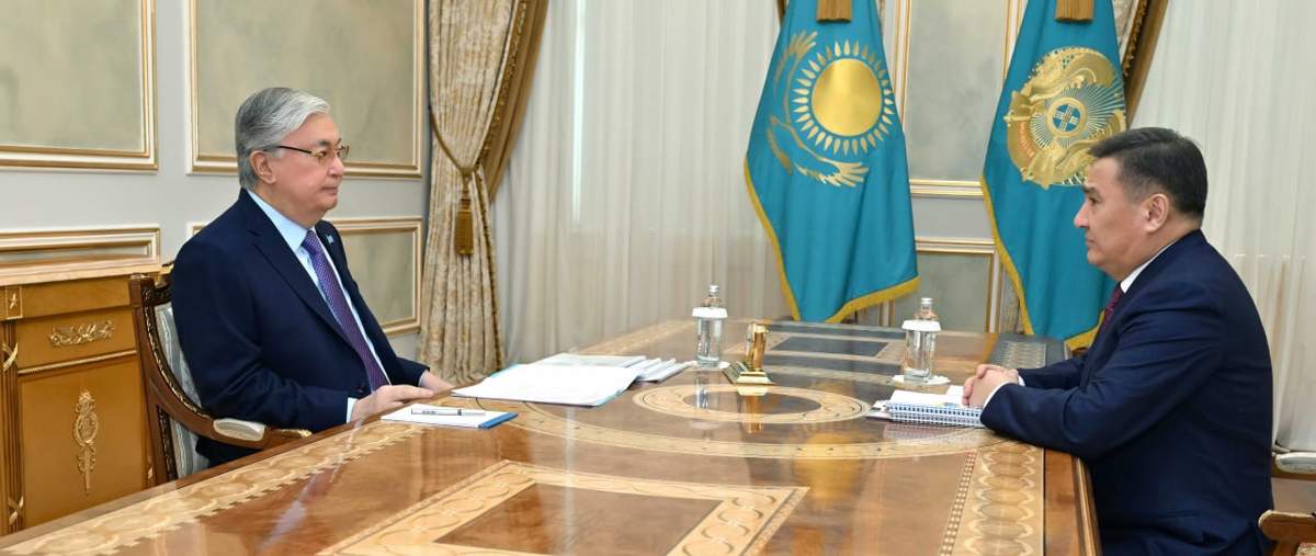  Тоқаев Ақмола облысының әкімі Марат Ахметжановты қабылдады