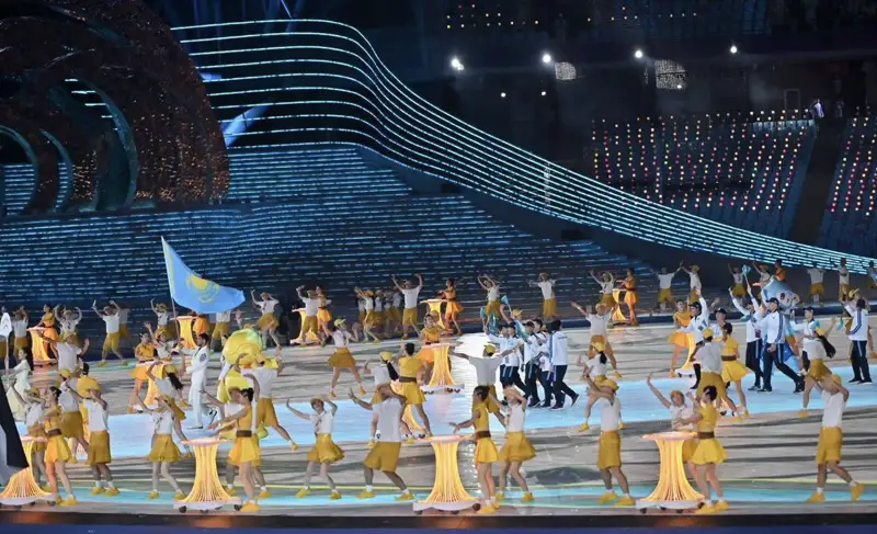 Қазақстандық делегация XIX Азия ойындарының ашылу салтанатына қатысты