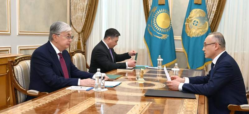 Ұлттық банк төрағасы президентке есеп берді