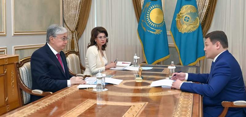 Тоқаев Мәдениет және спорт министрі Асхат Ораловты қабылдады