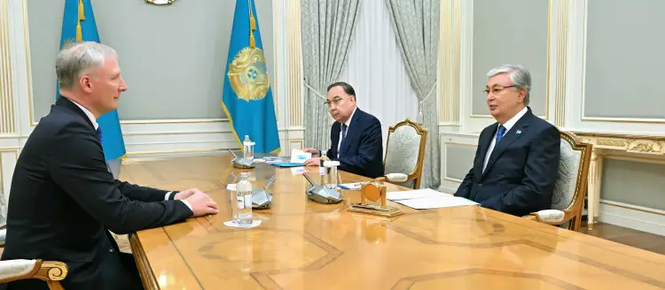 Тоқаев Еуроодақтың елшісін қабылдады
