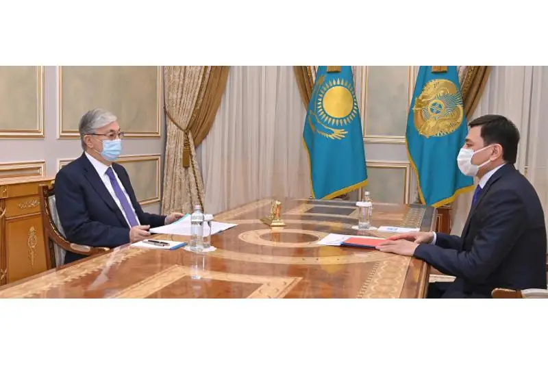 Президент Алтай Көлгіновті қабылдады 