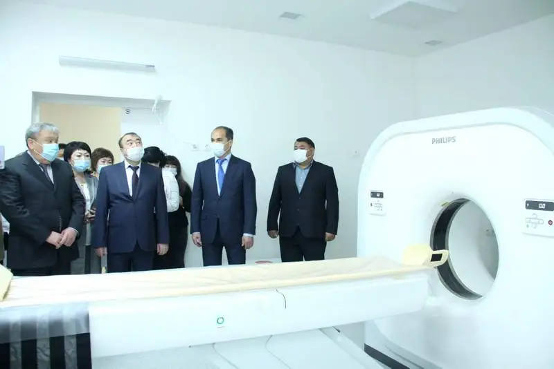 Жезқазғанда модульді госпиталь салынды