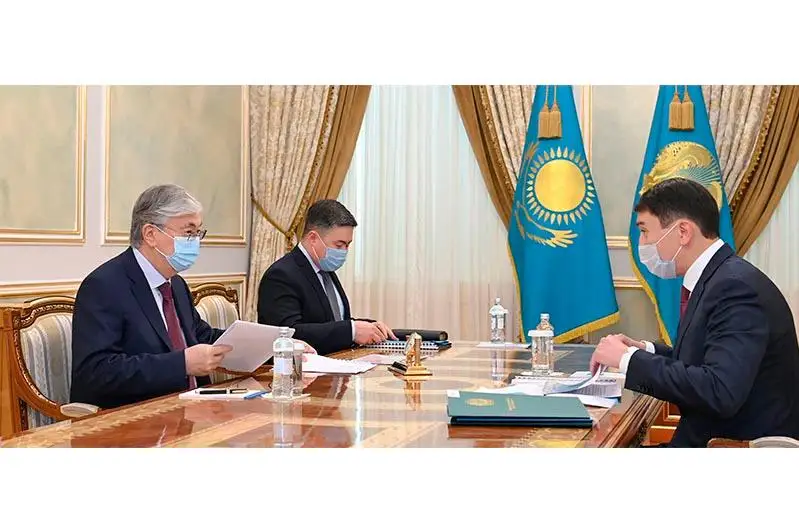 Президент Мағзұм Мырзағалиевті қабылдады  