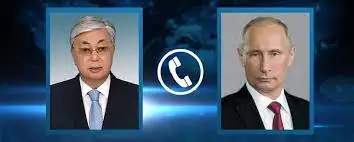 Тоқаев Путинмен телефон арқылы сөйлесті