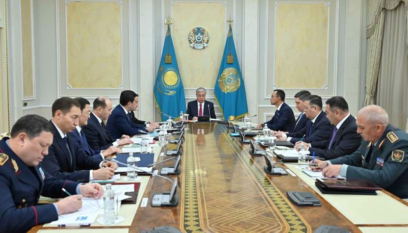 Тоқаев Қауіпсіздік Кеңесінің отырысын өткізді