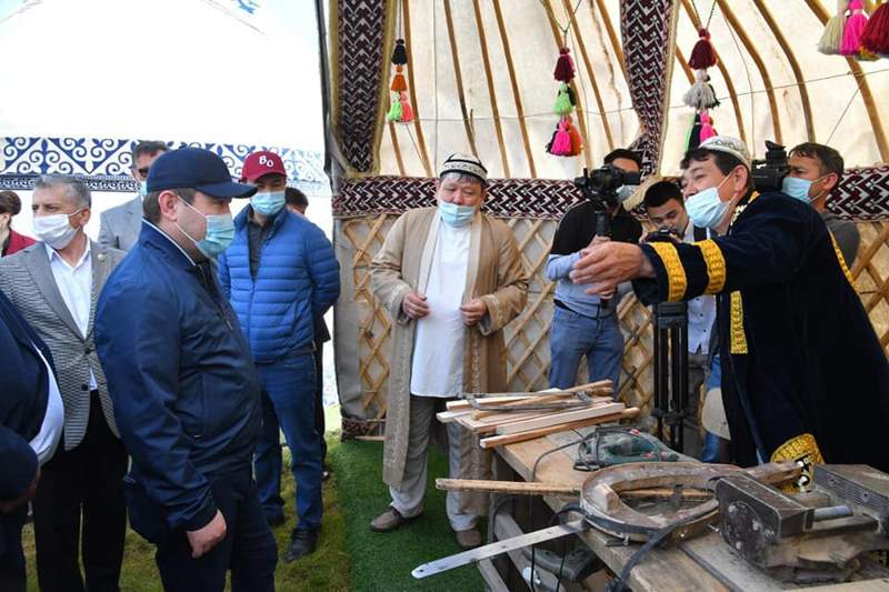 Ескі қалашық аумағында Shymqala этноауылы ашылды