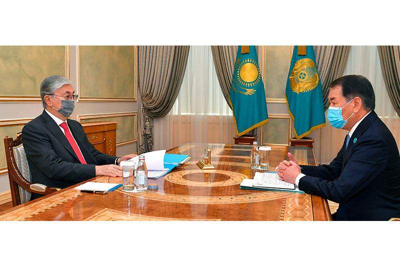 Президент Қайрат Мәмиді қабылдады 
