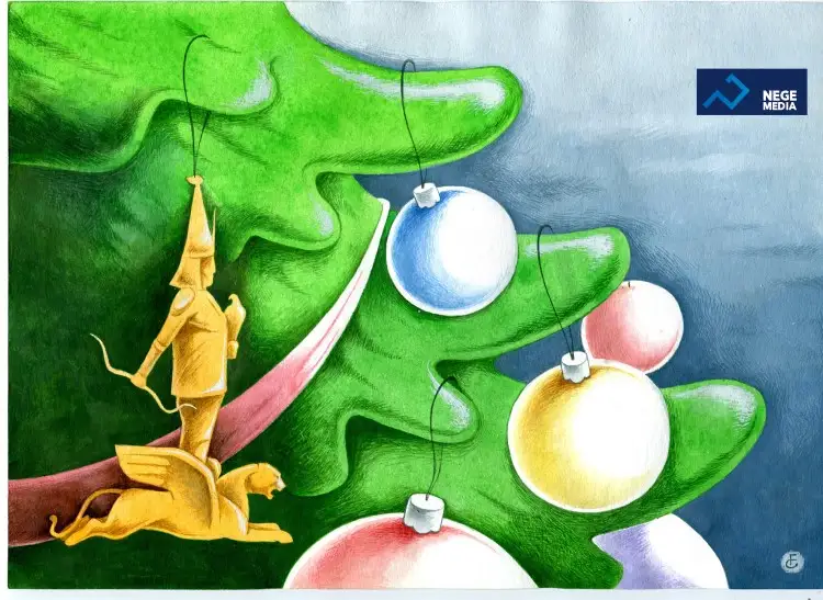 Елдегі ең басты шырша қашан жағылады?